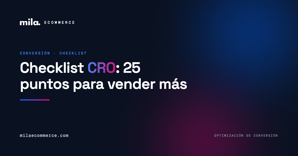 Checklist CRO